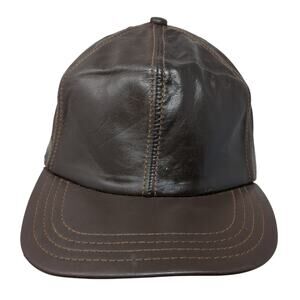 Henschel Slideback Hat Brown One Size Adjustable Solid Outdoor Blank